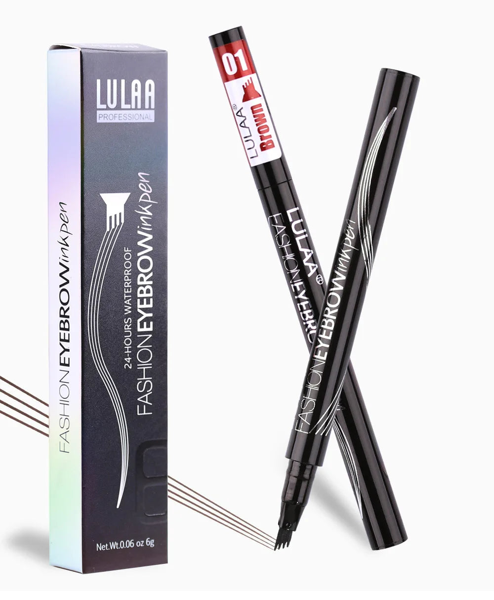 4D Microblading Eyebrow Pen , Long-Lasting Liquid Brow Pencil