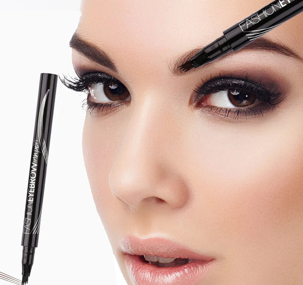 4D Microblading Eyebrow Pen , Long-Lasting Liquid Brow Pencil