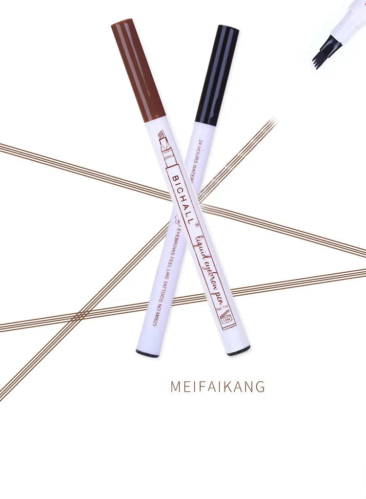 4D Microblading Eyebrow Pen , Long-Lasting Liquid Brow Pencil