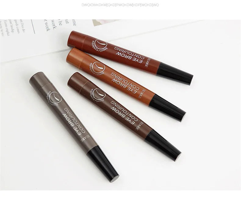 4D Microblading Eyebrow Pen , Long-Lasting Liquid Brow Pencil