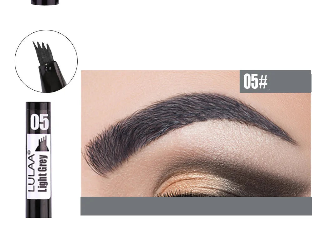 4D Microblading Eyebrow Pen , Long-Lasting Liquid Brow Pencil
