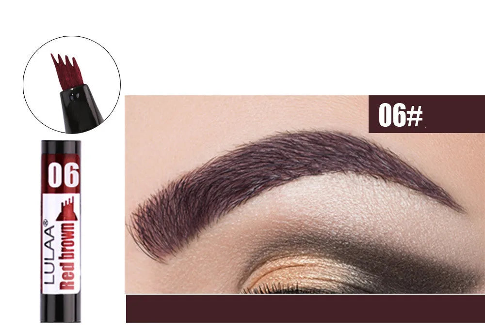 4D Microblading Eyebrow Pen , Long-Lasting Liquid Brow Pencil