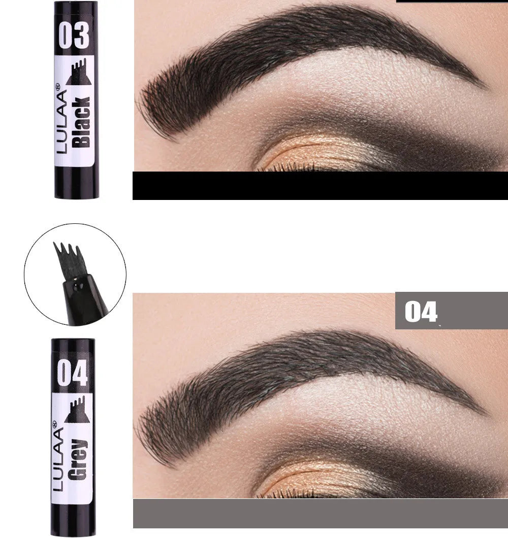 4D Microblading Eyebrow Pen , Long-Lasting Liquid Brow Pencil