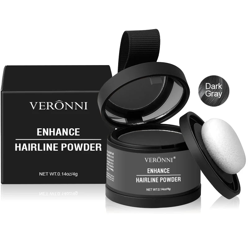 Instant Hairline Concealer Powder – 14 Shades | Natural Root Touch-Up, Hairline Filler & Waterproof Coverage