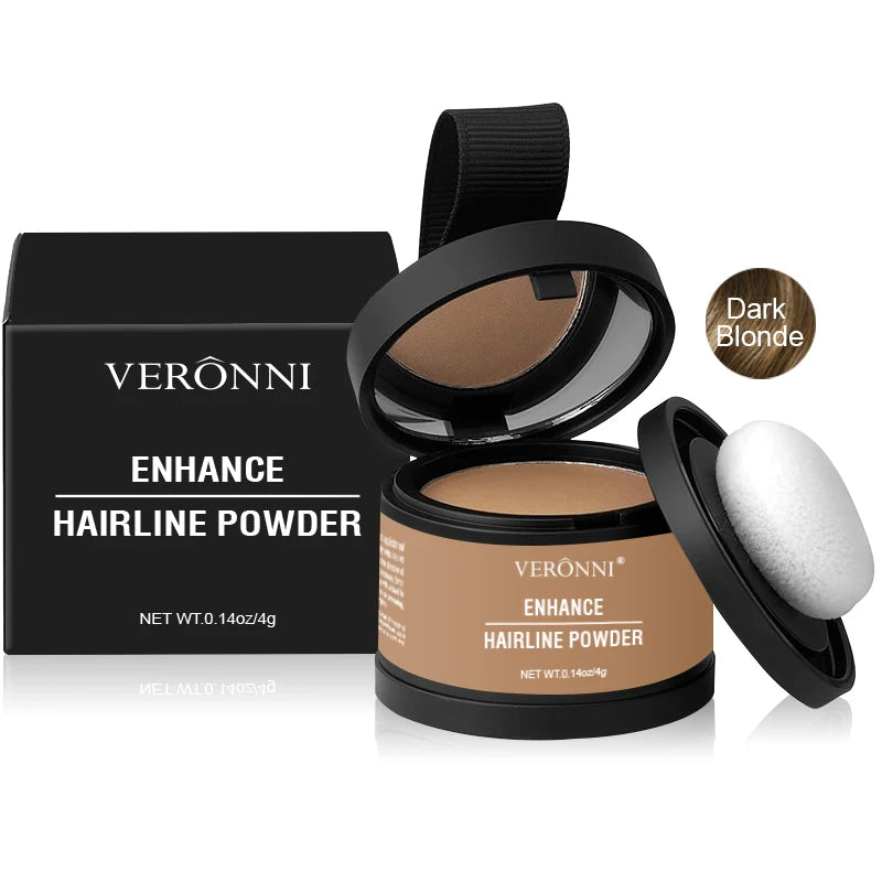 Instant Hairline Concealer Powder – 14 Shades | Natural Root Touch-Up, Hairline Filler & Waterproof Coverage