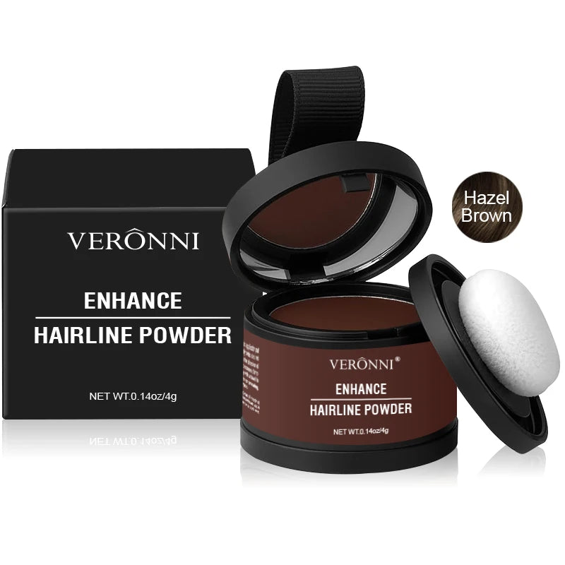 Instant Hairline Concealer Powder – 14 Shades | Natural Root Touch-Up, Hairline Filler & Waterproof Coverage