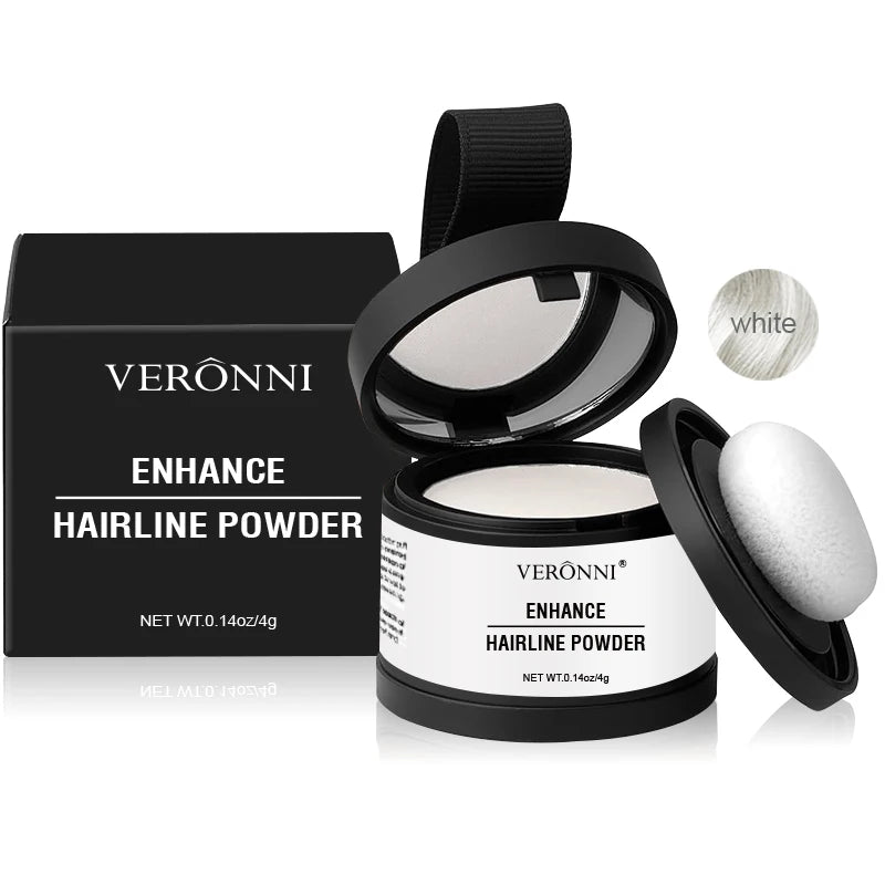 Instant Hairline Concealer Powder – 14 Shades | Natural Root Touch-Up, Hairline Filler & Waterproof Coverage