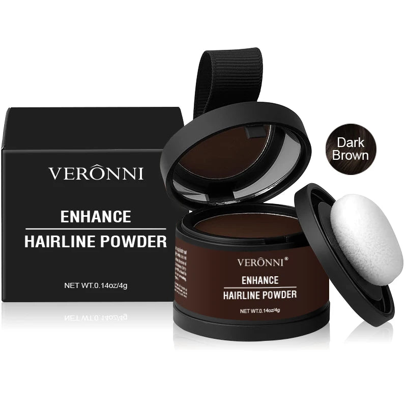 Instant Hairline Concealer Powder – 14 Shades | Natural Root Touch-Up, Hairline Filler & Waterproof Coverage