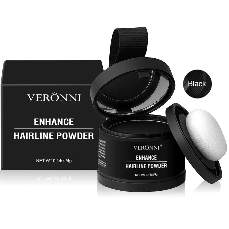 Instant Hairline Concealer Powder – 14 Shades | Natural Root Touch-Up, Hairline Filler & Waterproof Coverage